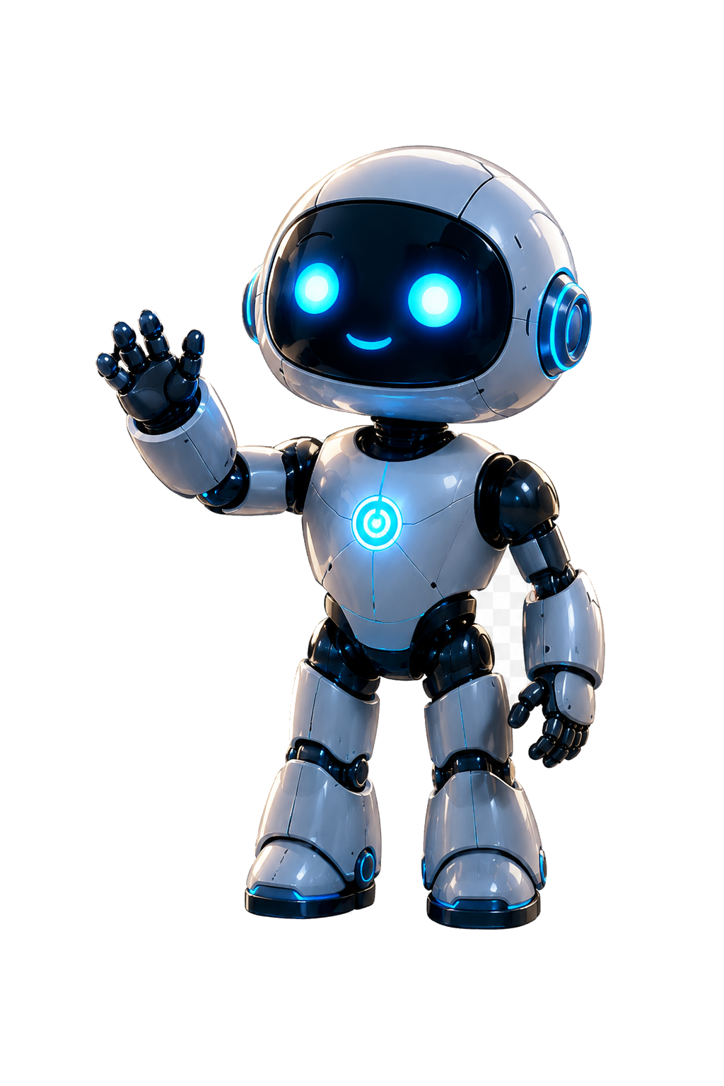 ChatRobo mascot waving